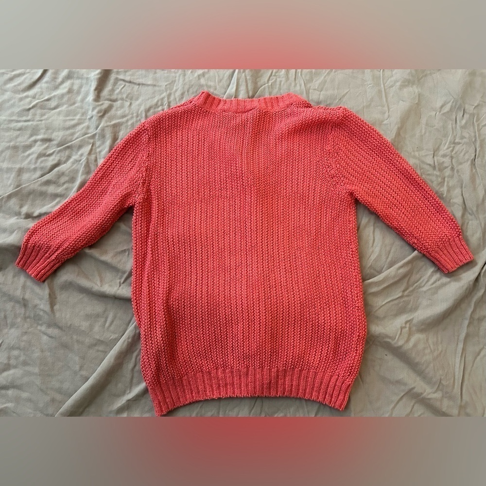 Women's Coral Sweater 3/4 sleeve Kenneth Cole - Picture 4 of 5